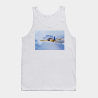 T-6 Texan in the Clouds Tank Top